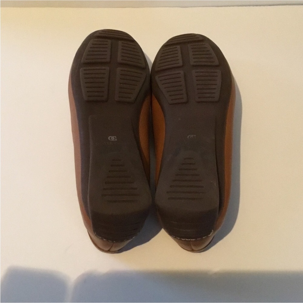 OLIVER GRANT LEATHER LOAFERS SOME BED FOOT CUSHION RUBBER SOLE EURO SIZE 38 - Picture 10 of 15